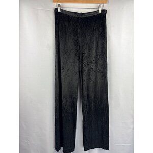 BCBG Max Azria Collection Black Velvet Pants Size 4